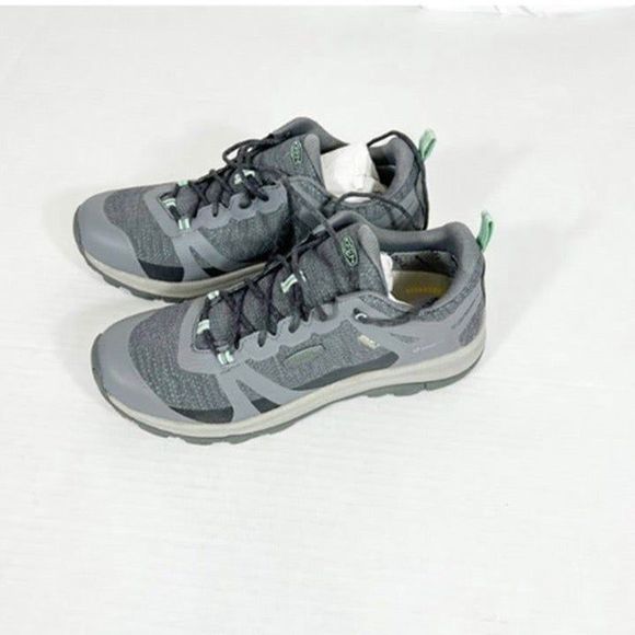 KEEN NWB Sz 9 Steel Grey/Ocean Wave Women's Terradora II Waterproof Hiking Shoes - Picture 2 of 6